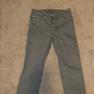 Gray jeans